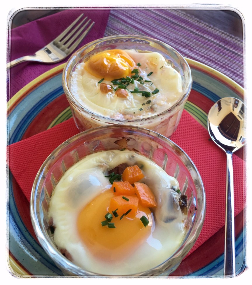 Baked Eggs „Zweierlei“